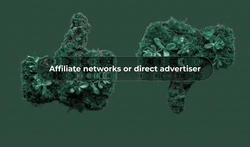 Affiliate Networks vs Direct Advertiser