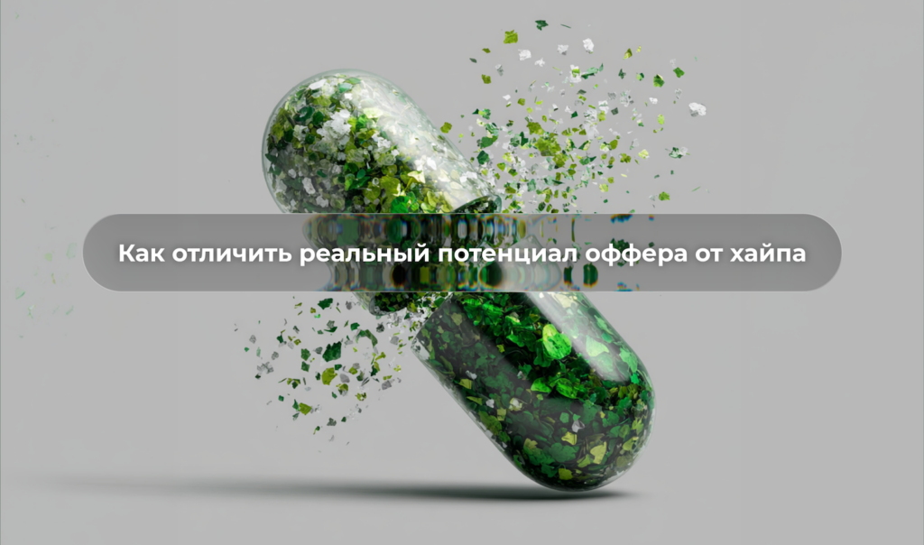 Реальный потенциал оффера vs хайп