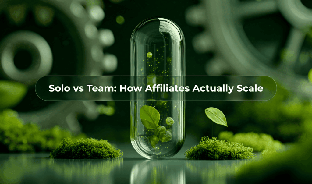 Solo vs Team in Affiliate Marketing: How to Scale